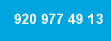 920 977 49 13 920 977 49 13